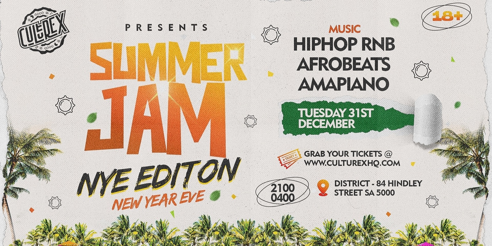 Banner image for Summer Jam - New Year's Eve Edition.