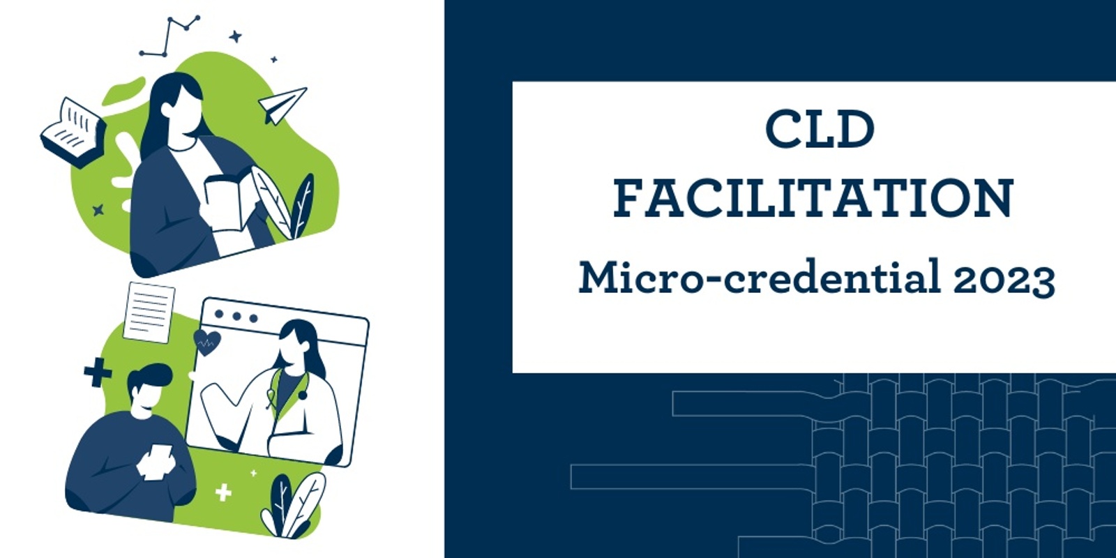 Banner image for Micro-credential in CLD Facilitation 2023