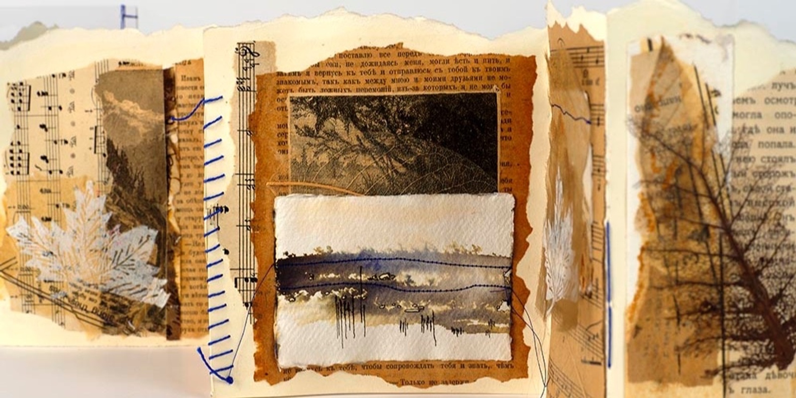 Banner image for Collage Concertina Artist Book