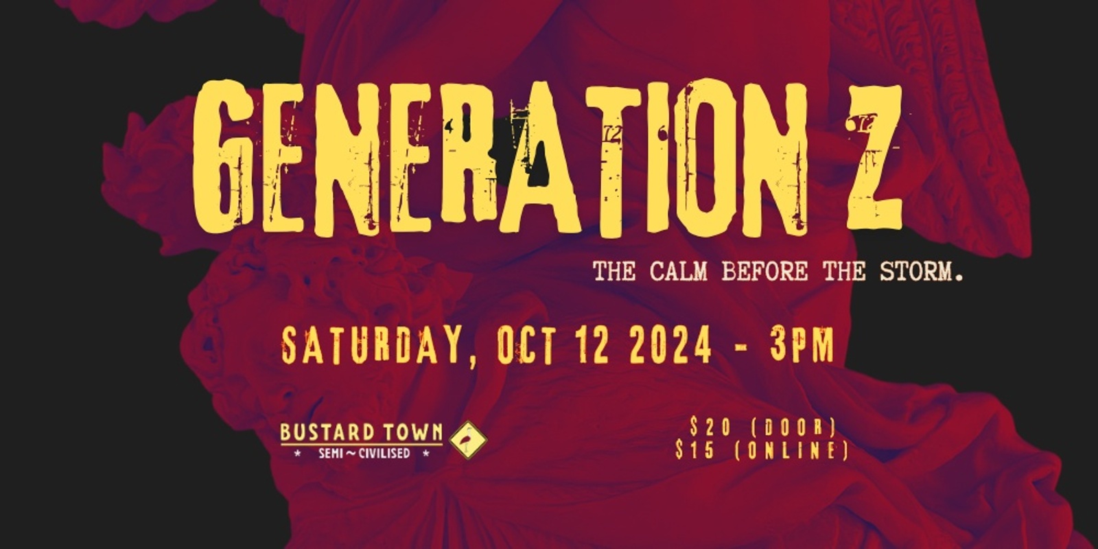 Banner image for GENERATION Z: Youth Music Gig @ Bustard Town