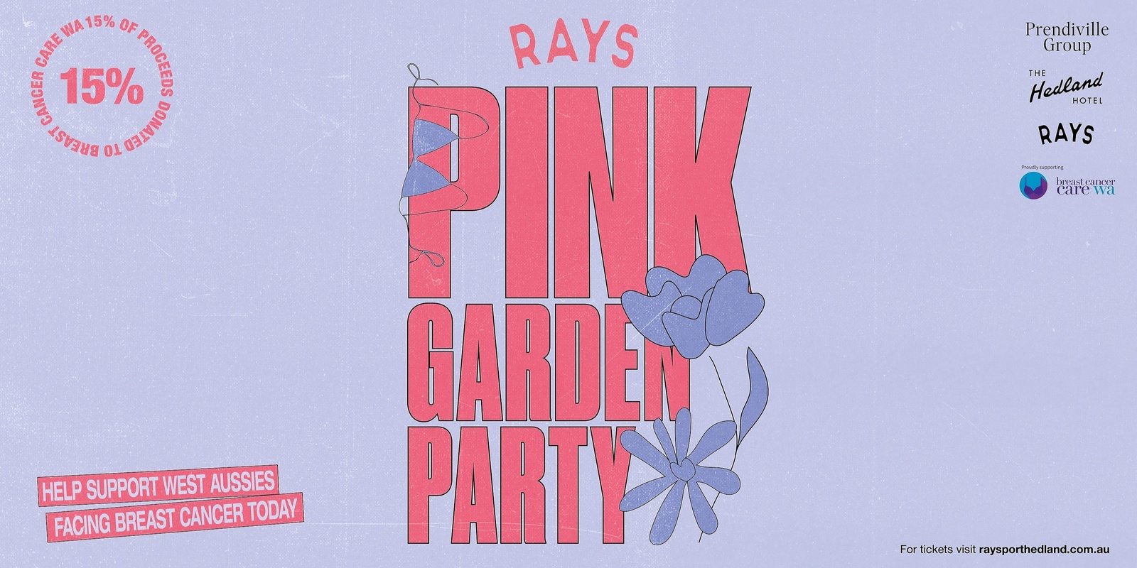 Banner image for Pink Garden Party at Rays