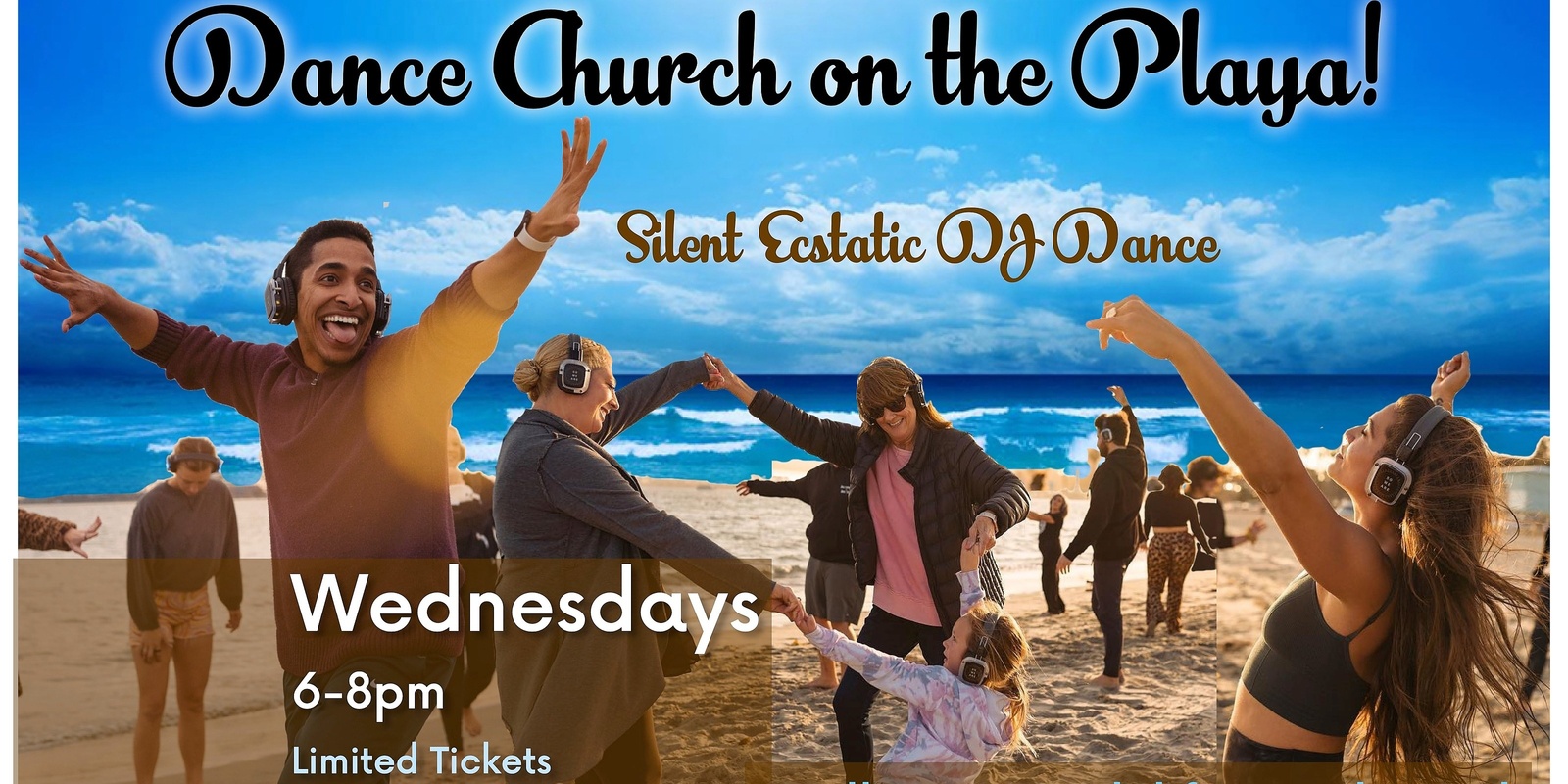 Banner image for Wednesday San Pancho Dance Church on the Playa!