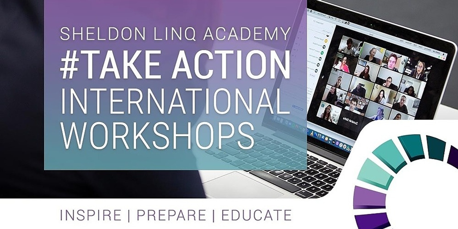 Banner image for #Take Action Online Workshops