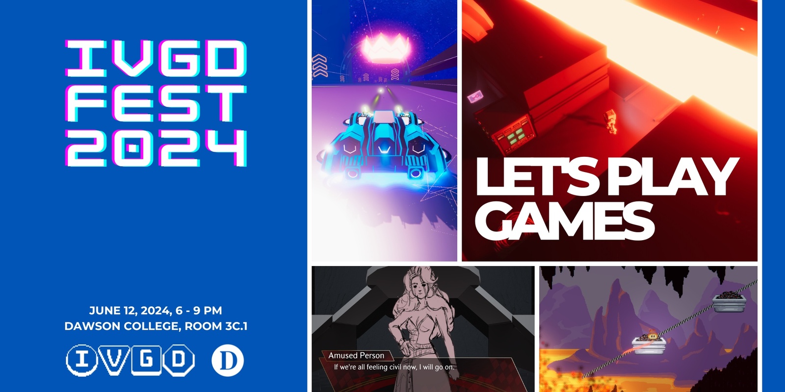Banner image for IVGD Fest 2024 - Play Indie Games!