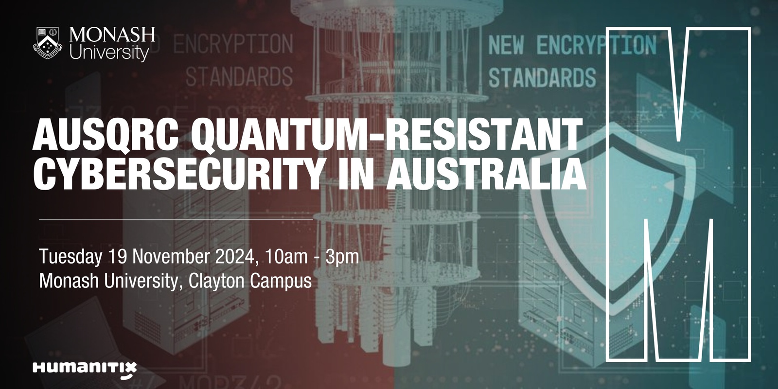 Banner image for AusQRC - Quantum-Resistant Cybersecurity in Australia