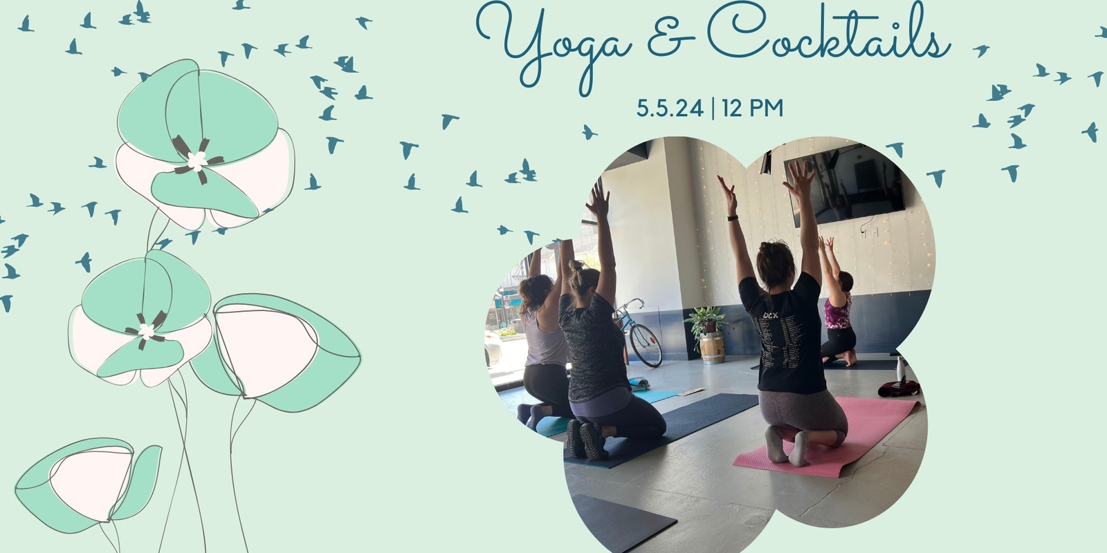Banner image for Yoga & Cocktails