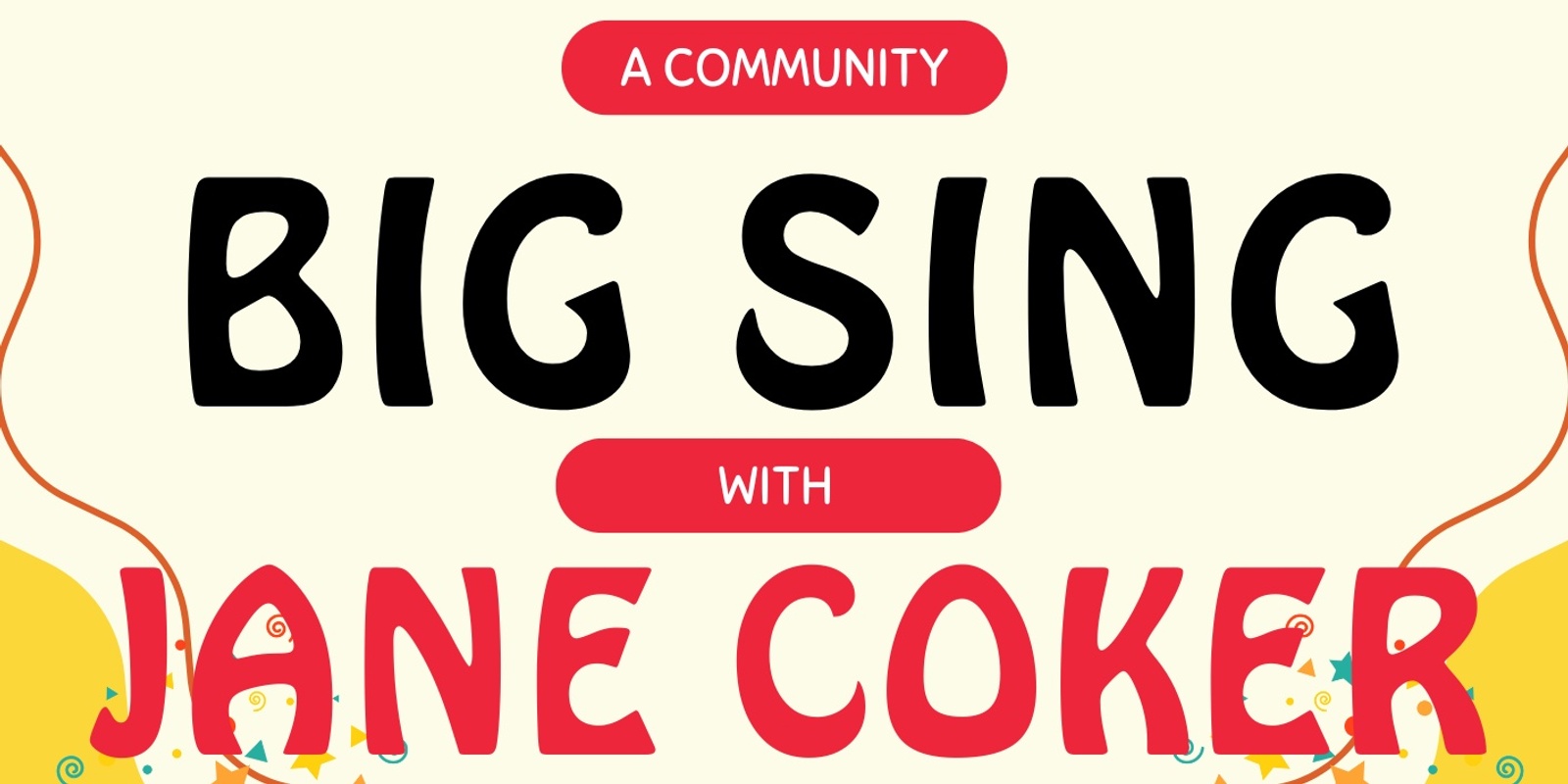 Banner image for Big Sing with Jane Coker