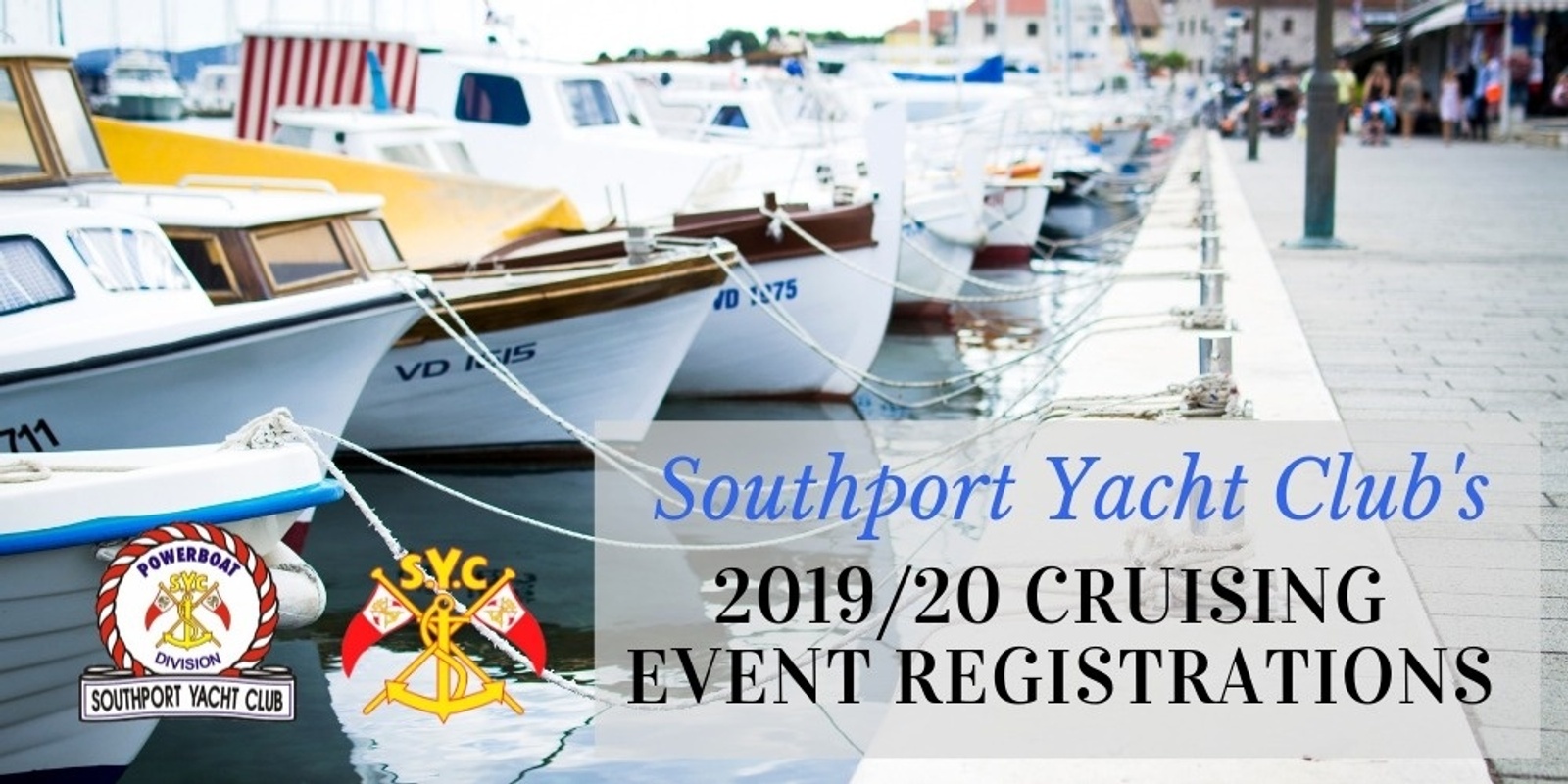 Banner image for Southport Yacht Club - Cruise Registration