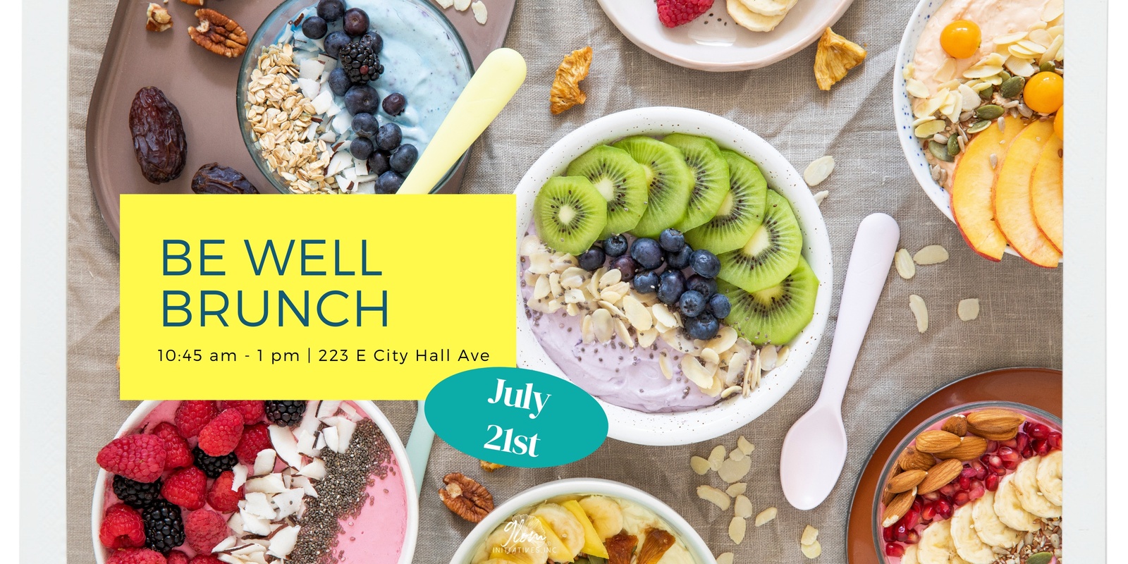 Banner image for Glom Initiatives' Be Well Brunch_July