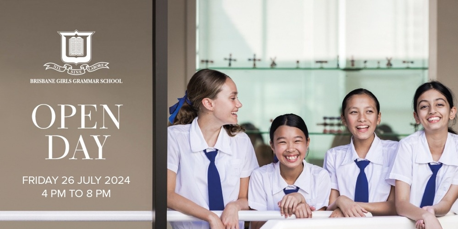 Banner image for Brisbane Girls Grammar School Open Day 2024