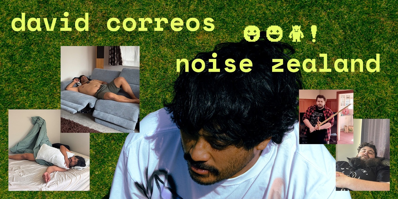 Banner image for David Correos: Noise Zealand - Dunedin (Work In Progress)