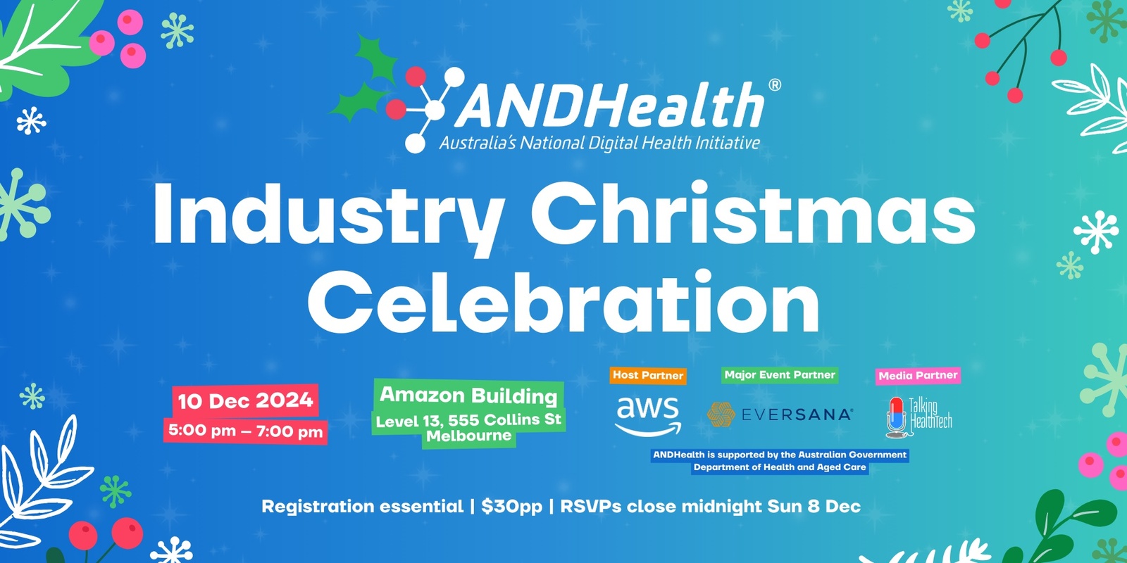 Banner image for ANDHealth Industry Christmas Celebration