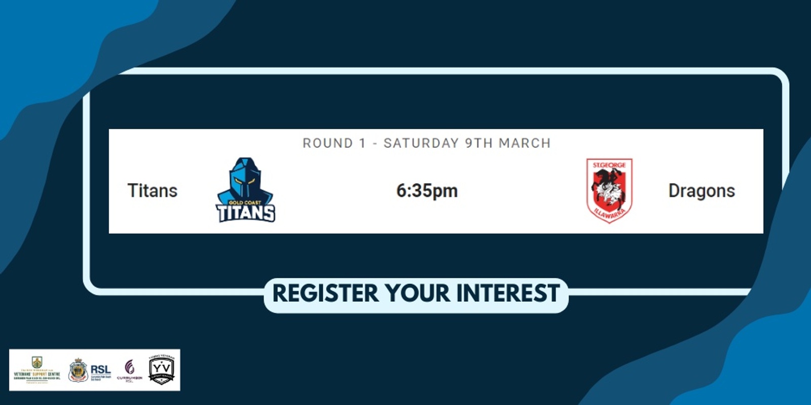 Banner image for Round one 2024 NRL - Titans V Dragons 