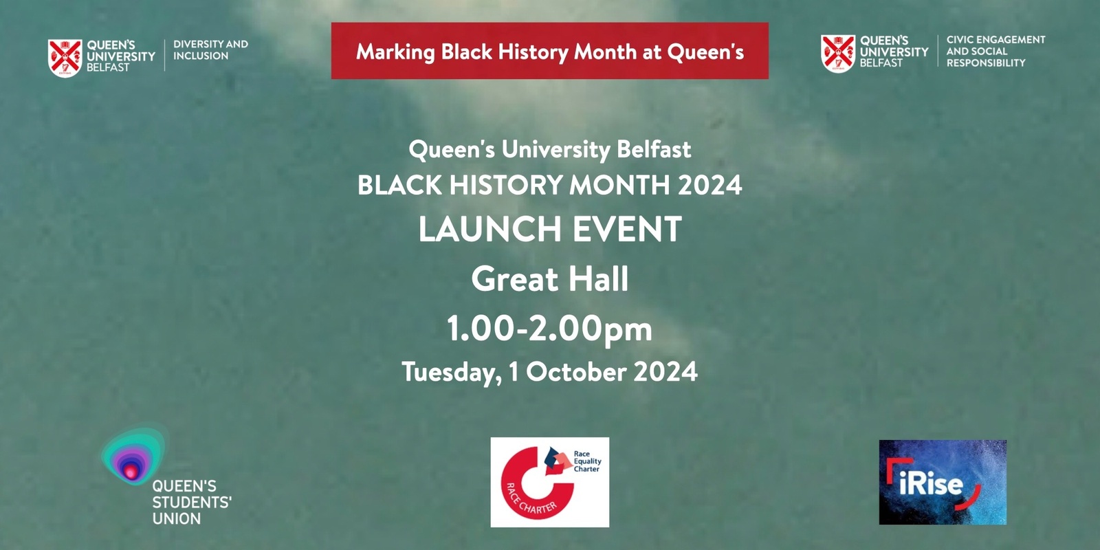 Banner image for Queen's University Black History Month 2024 Launch Event