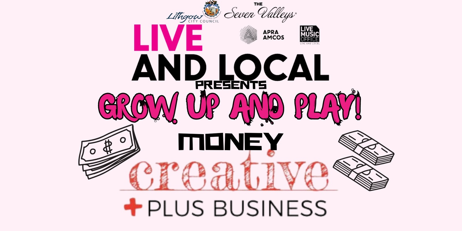 Banner image for Live & Local: Creative Plus Business presents 'Money'