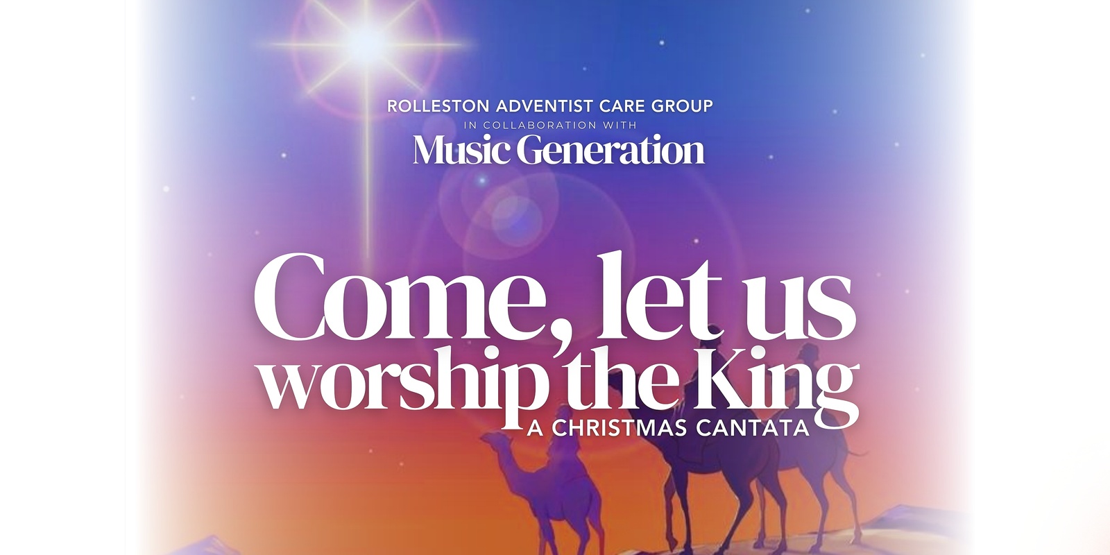 Banner image for Come, Let Us Worship the King - Christmas Cantata