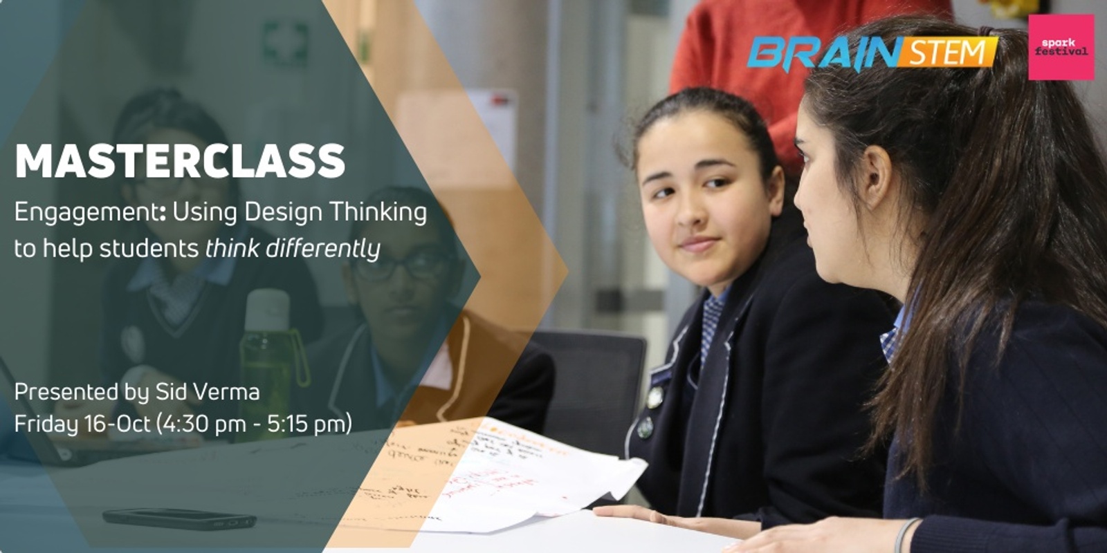 Banner image for Engagement: Using Design Thinking to help students think differently
