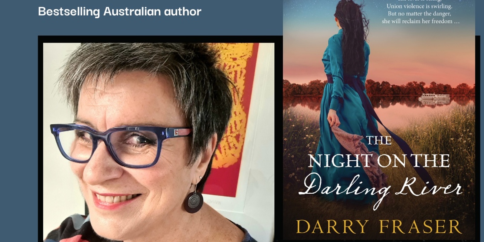 Banner image for Author talk with Darry Fraser (Myrtleford)