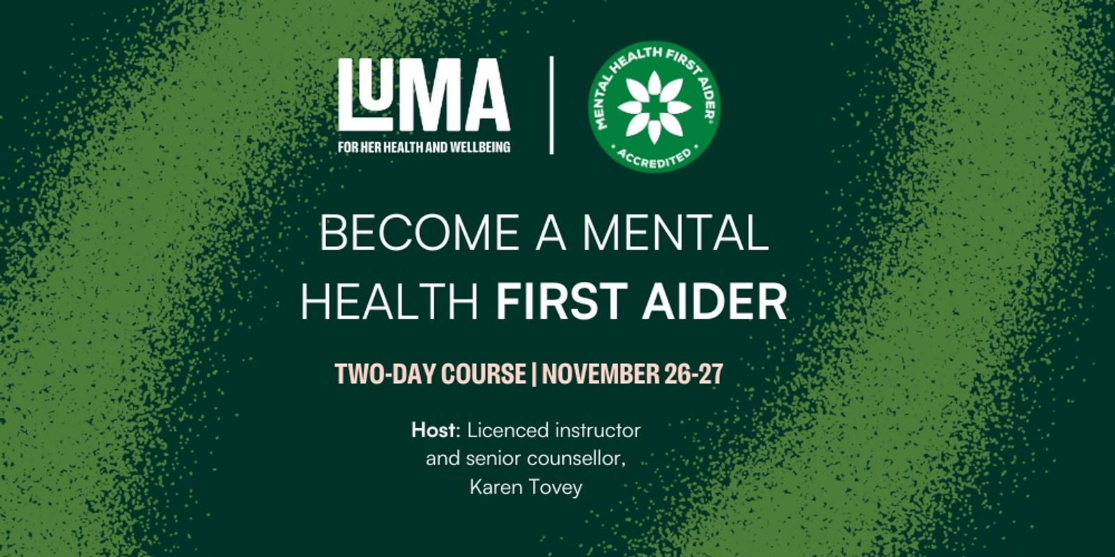 Banner image for Mental Health First Aid Training