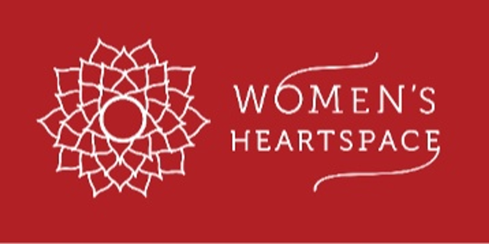 Anna Clarke from Women's Heartspace's banner
