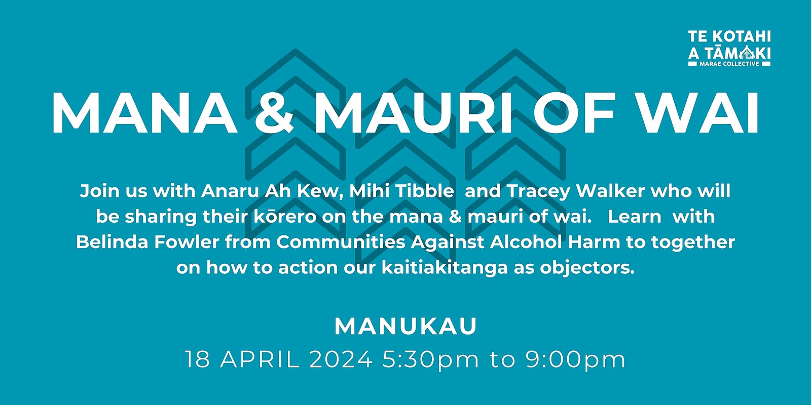Banner image for Pūrākau Wānanga // Mana & Mauri of Wai // Māngere 