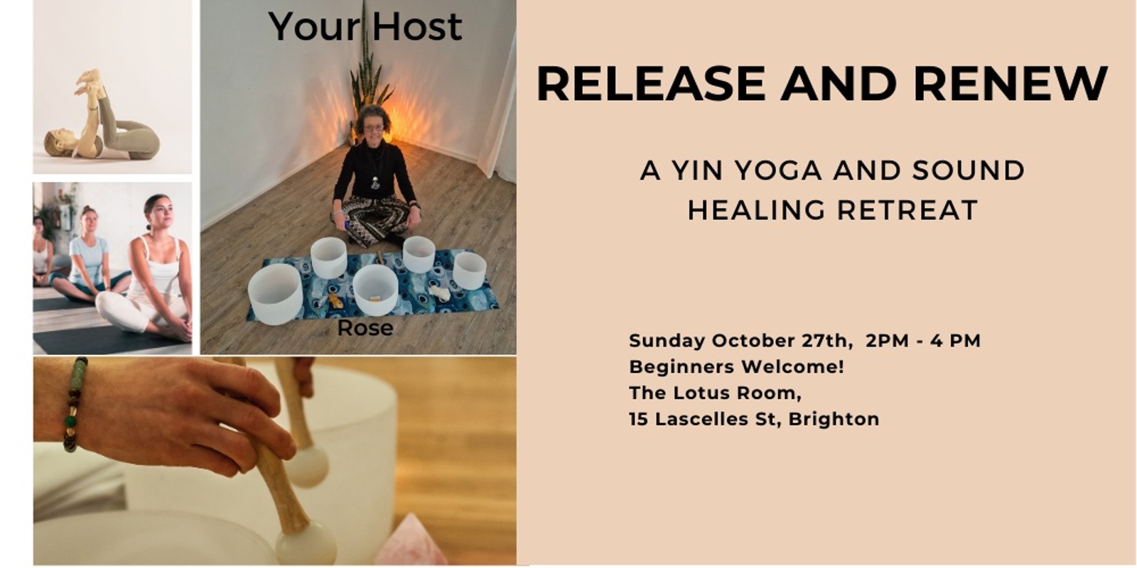 Banner image for Release & Renew: A Yin Yoga and Sound Healing Retreat