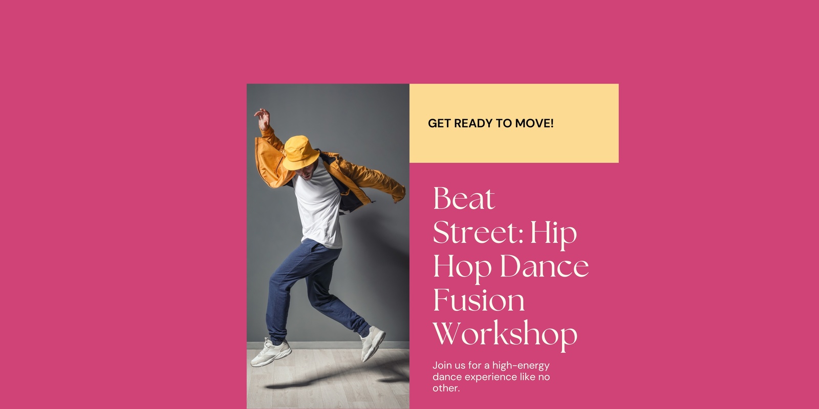 Banner image for Beat Street: Hip Hop Dance Fusion Workshop