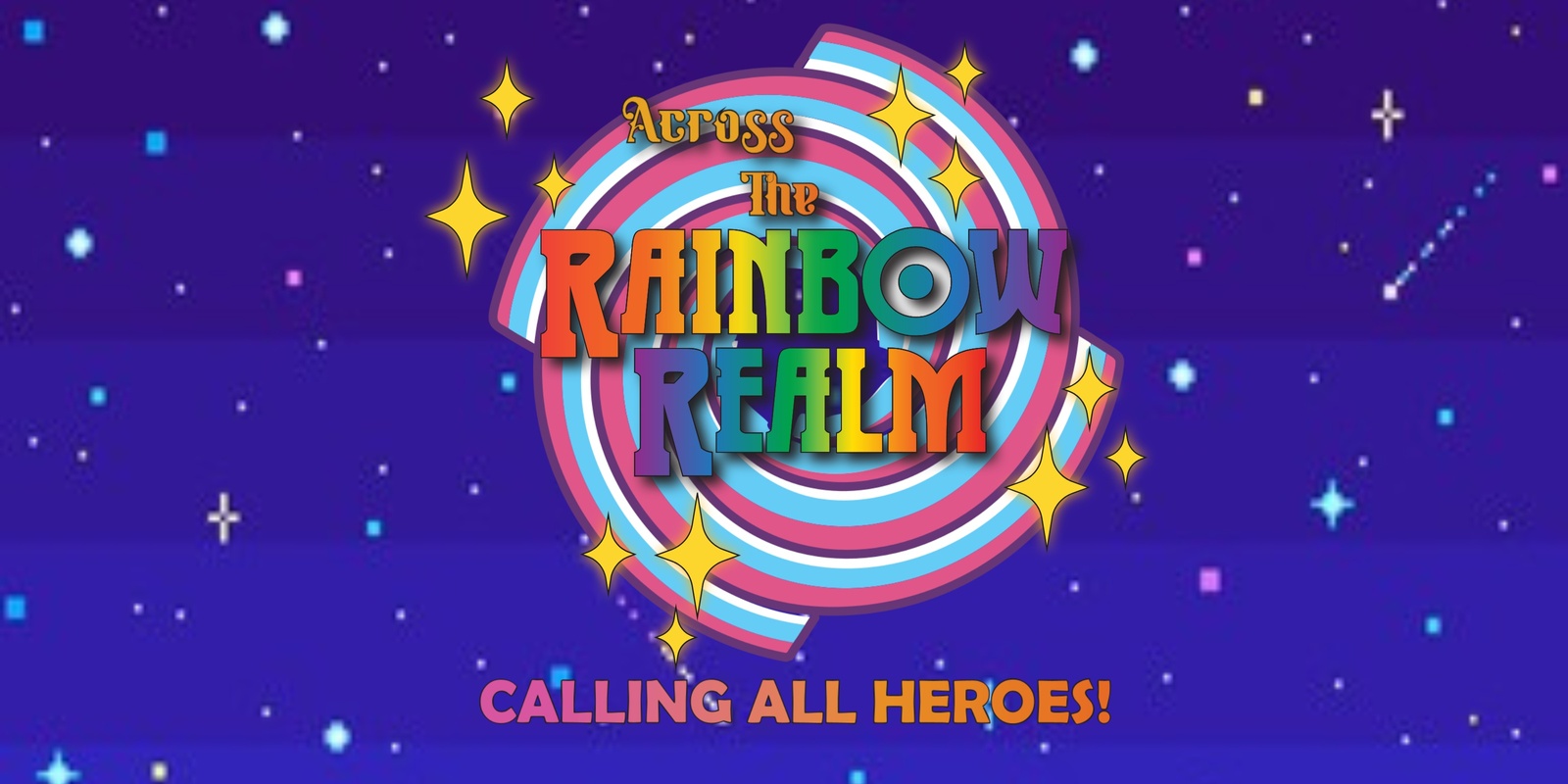 Banner image for Sydney Gaymers at Mardi Gras 2025 – "Across the Rainbow Realm"