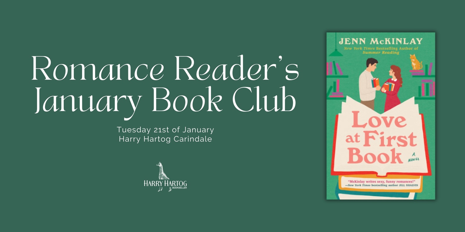 Banner image for Romance Readers January Book Club 