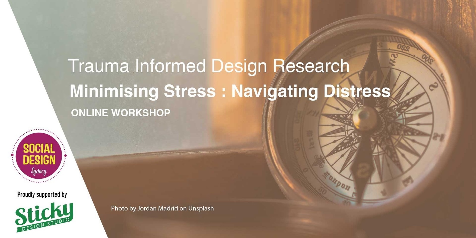 Banner image for Trauma Informed design Research : Navigating Distress Workshop