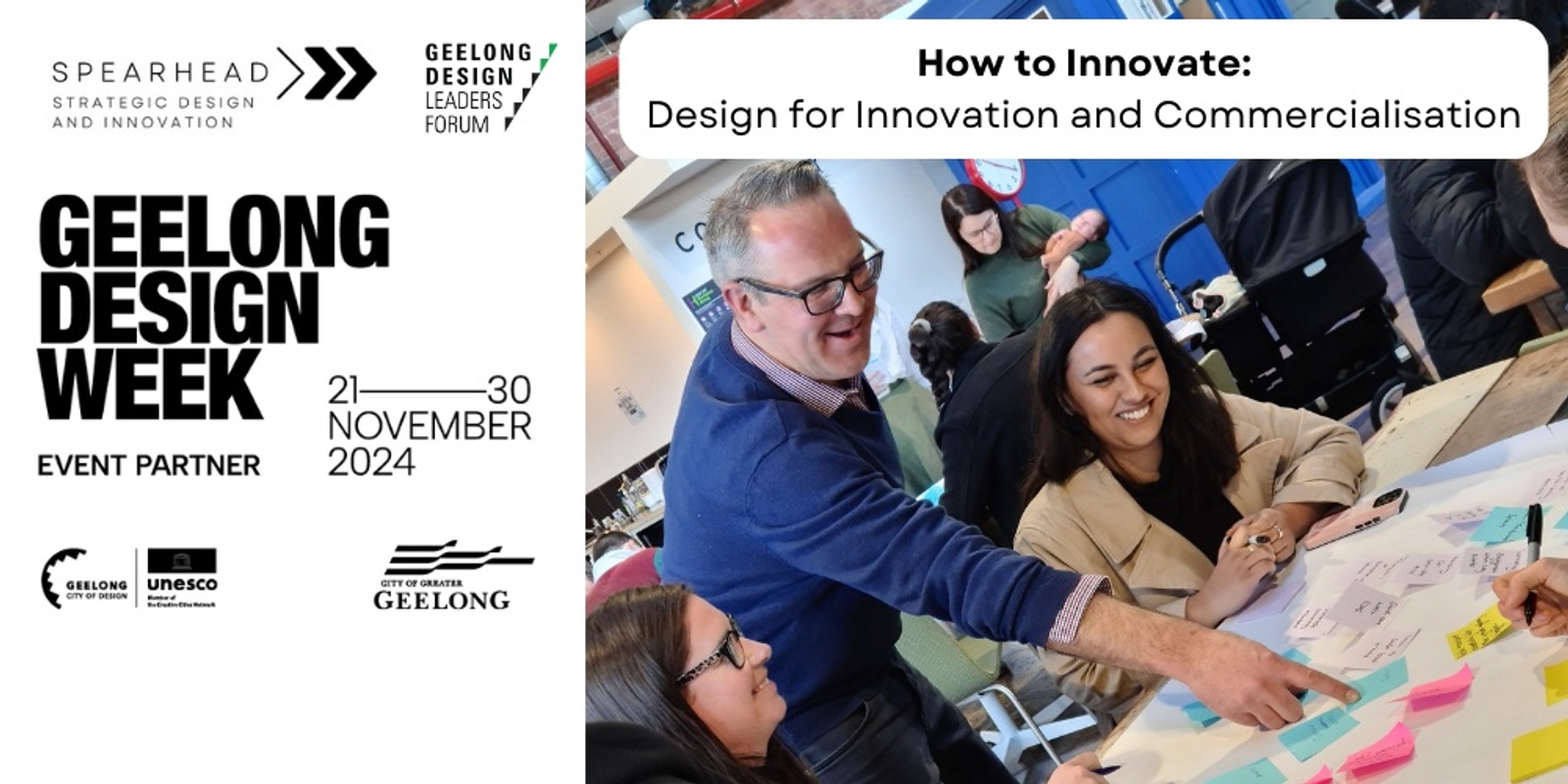 Banner image for How to Innovate: Design for Innovation and Commercialisation