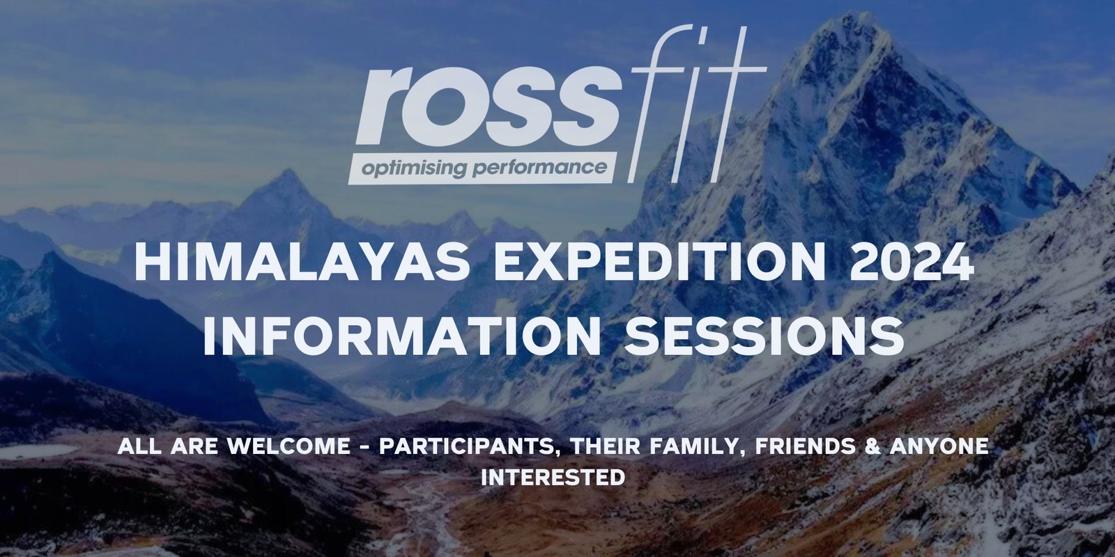 Banner image for Rossfit Himalayas Expedition Information Webinar