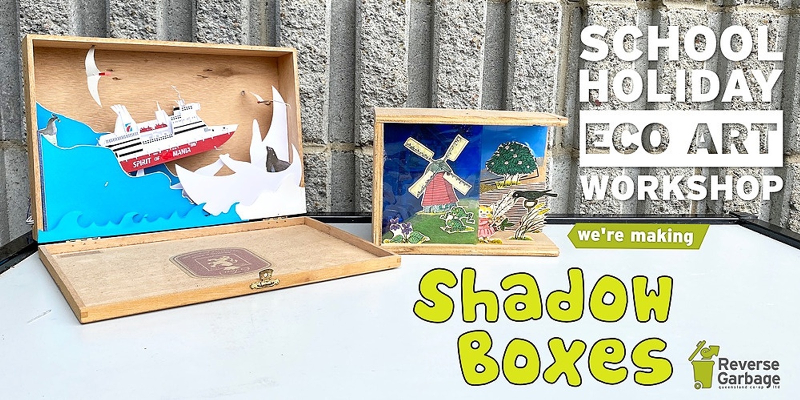 Banner image for Shadow Boxes School Holiday Workshop