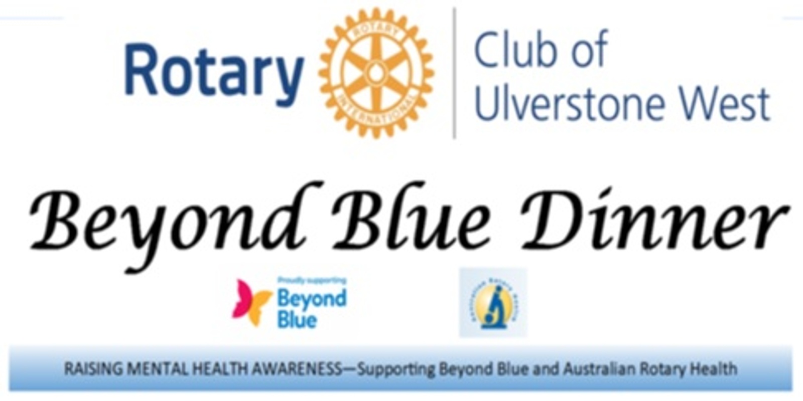 Banner image for Beyond Blue Dinner