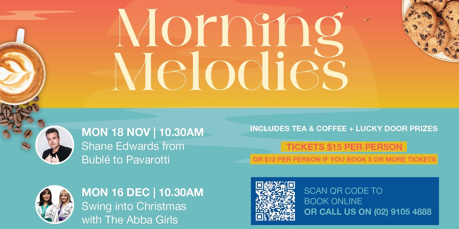 Banner image for Morning Melodies Seniors Show at Harbord Diggers 