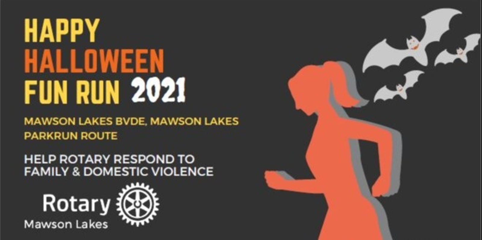 Banner image for Halloween Fun Run - Mawson Lakes