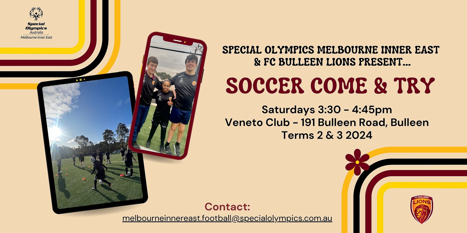 Banner image for Special Olympics MIE 2024 Soccer Season Come & Try