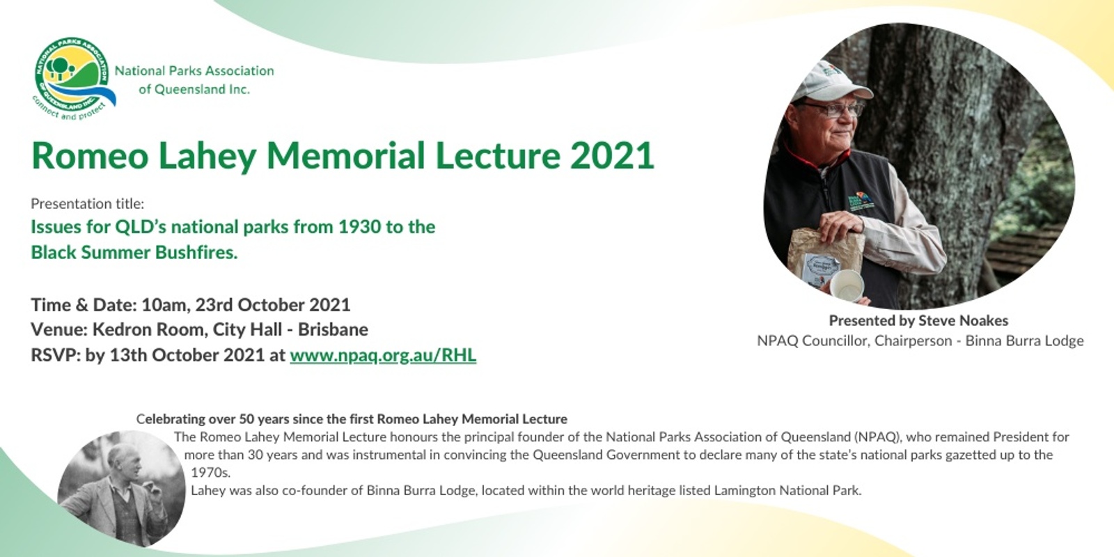 Banner image for NPAQ Romeo Lahey Memorial Lecture