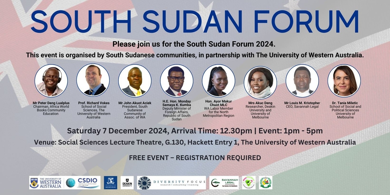 Banner image for South Sudan Forum