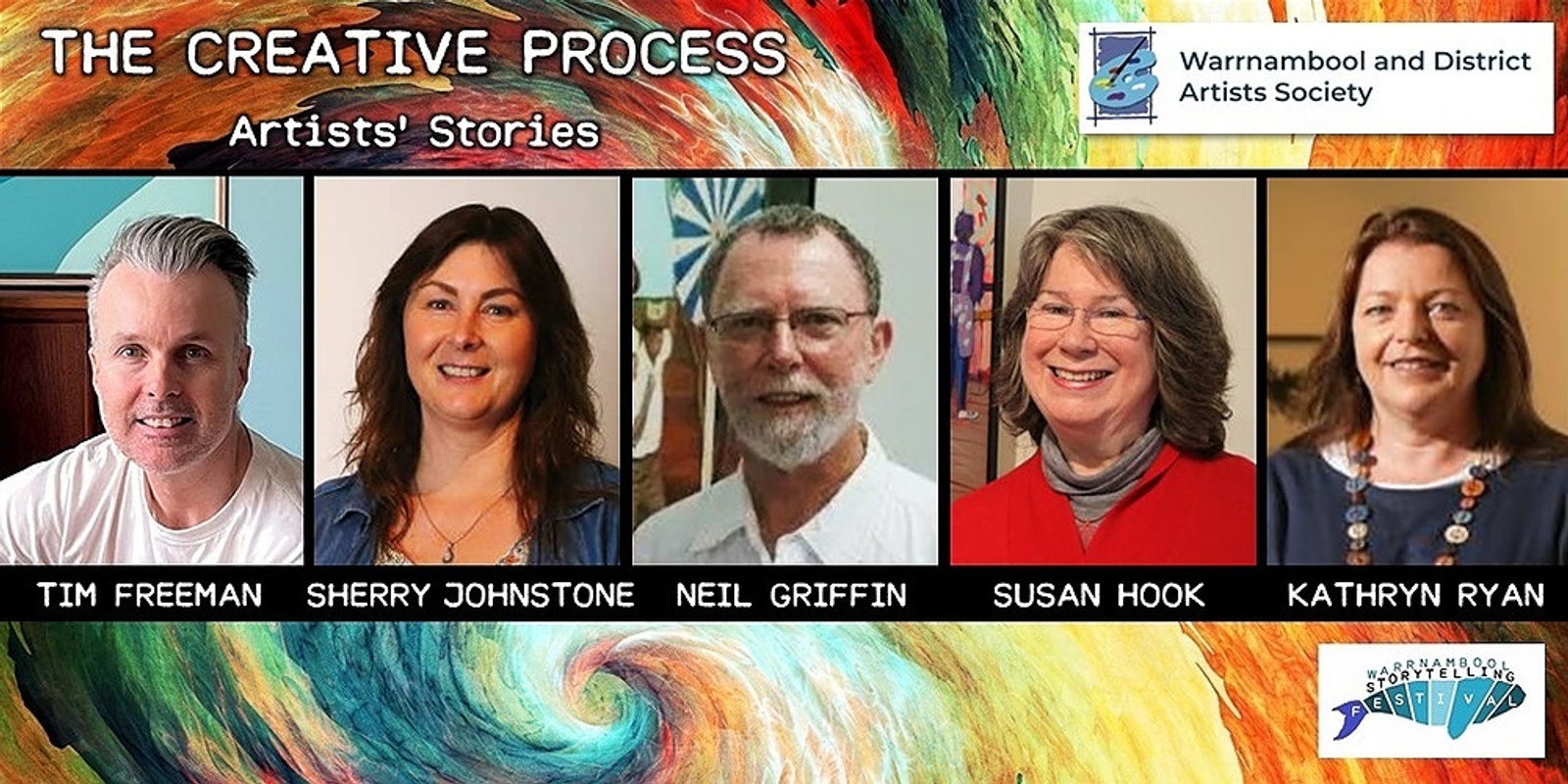 Banner image for THE CREATIVE PROCESS: Artists' Stories