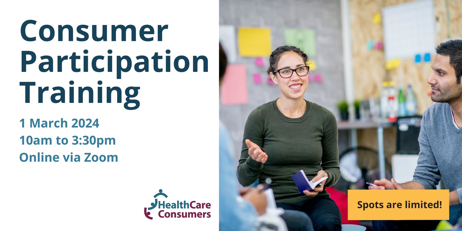 Banner image for HCCA Consumer Participation Training (Online Only)