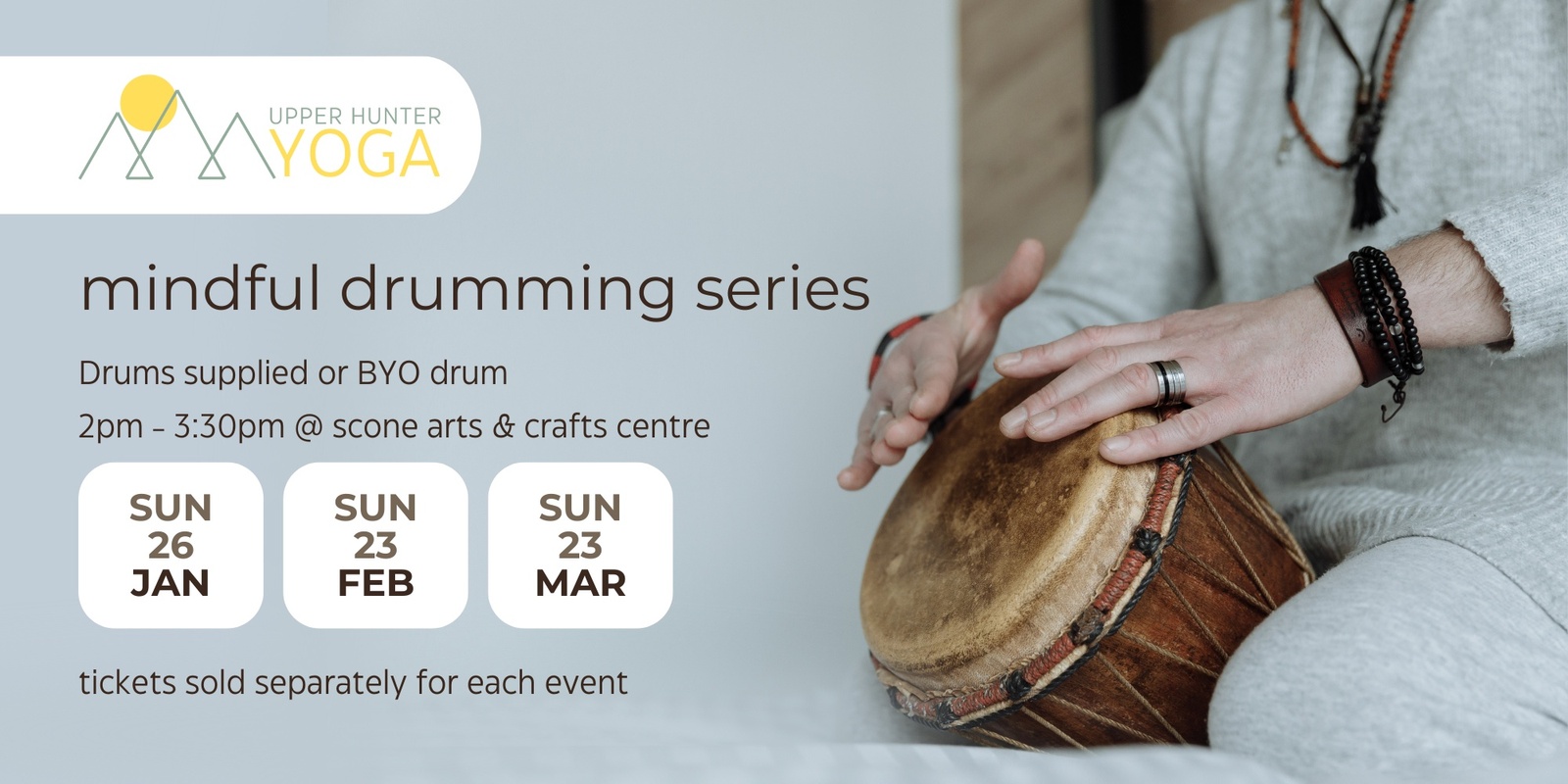 Banner image for Mindful Drumming: JANUARY 2025