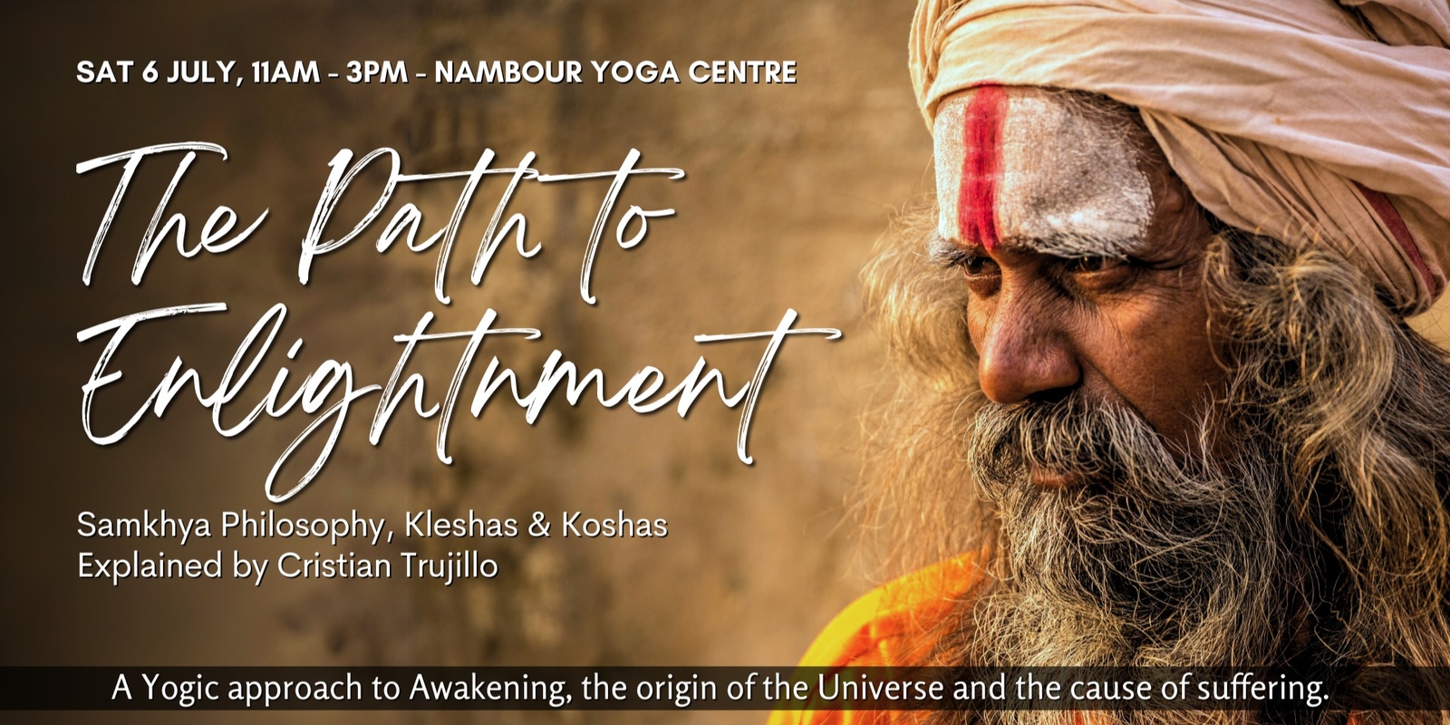 Banner image for The Path to Enlightenment - Samkhya Philosophy, Kleshas and Koshas
