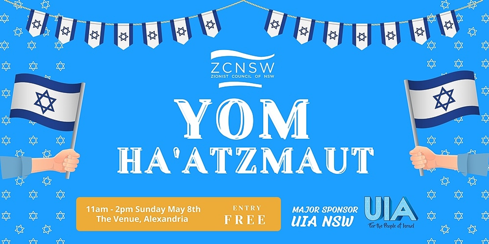 Banner image for ZCNSW Yom Ha'atzmaut Carnival