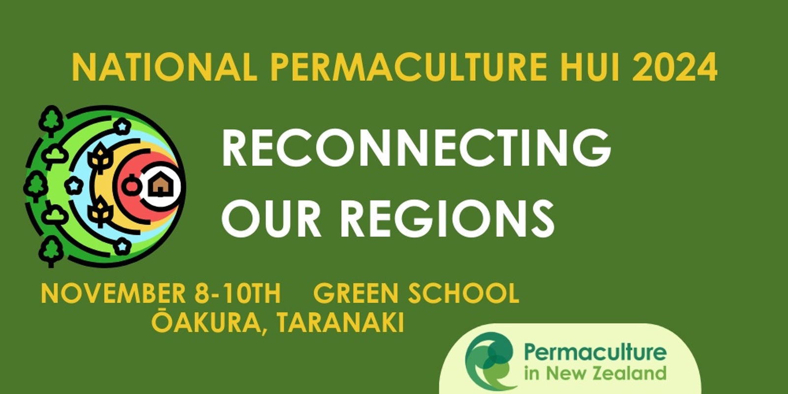 Banner image for National Permaculture Hui 2024