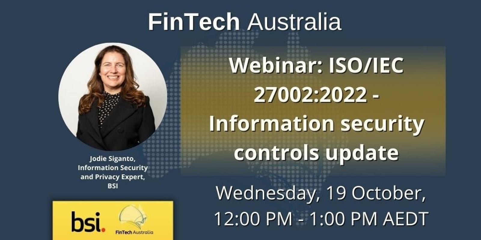 Banner image for  Webinar: ISO/IEC 27002:2022 - Information security controls update