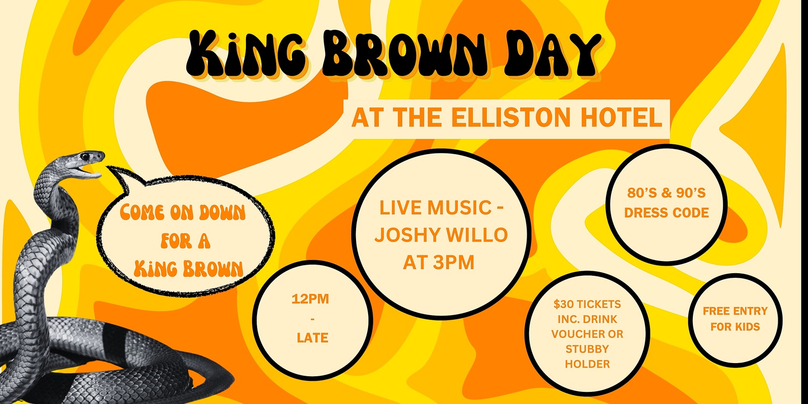 Banner image for King Brown Day