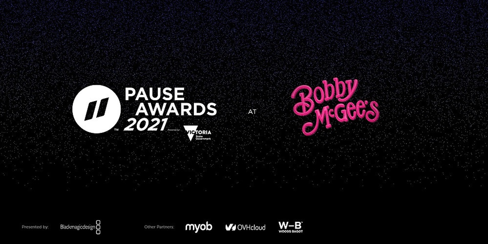 Banner image for Pause Awards Night 2021