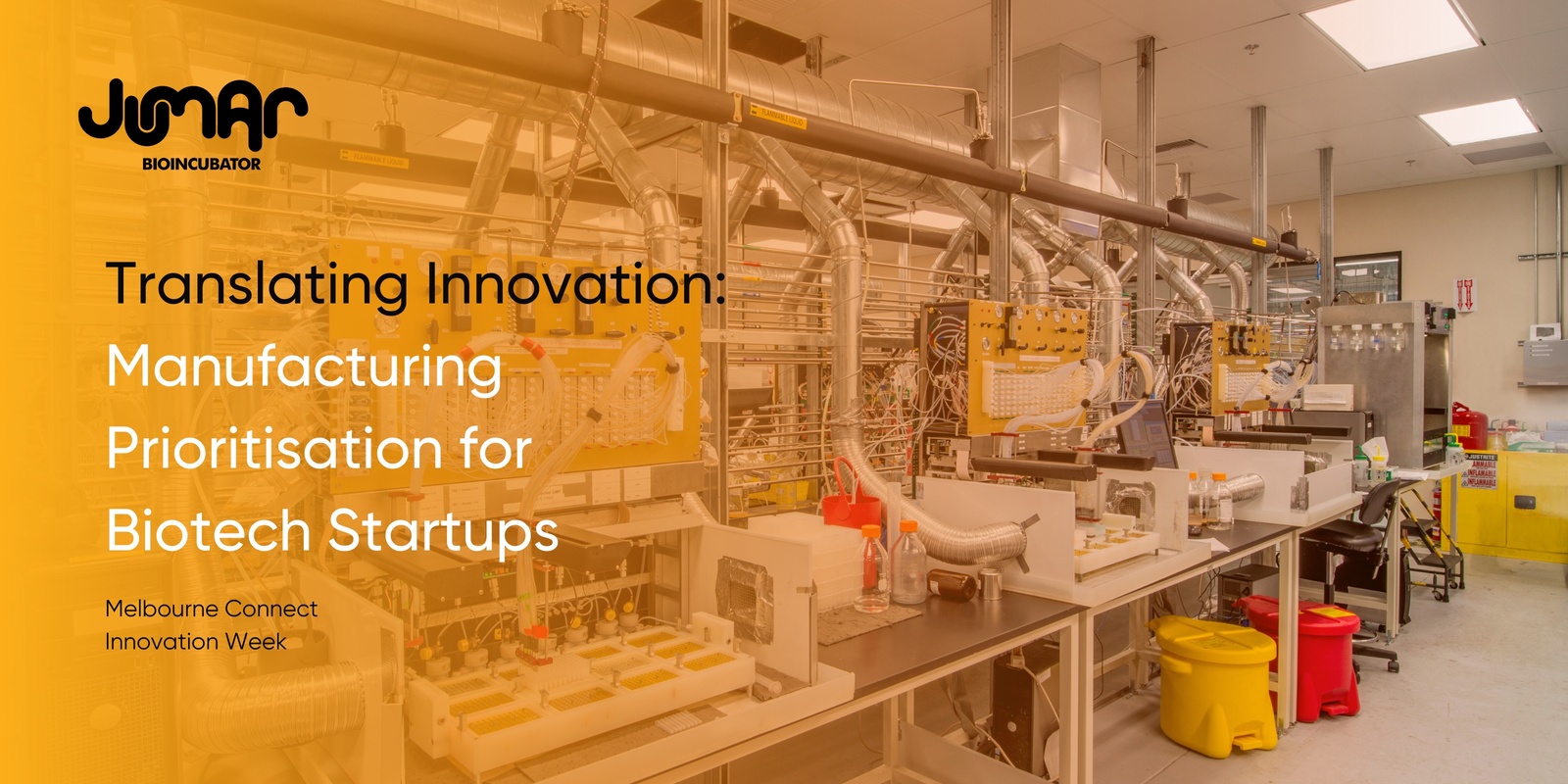 Banner image for Translating Innovation: Manufacturing Priorities for Biotech Startups