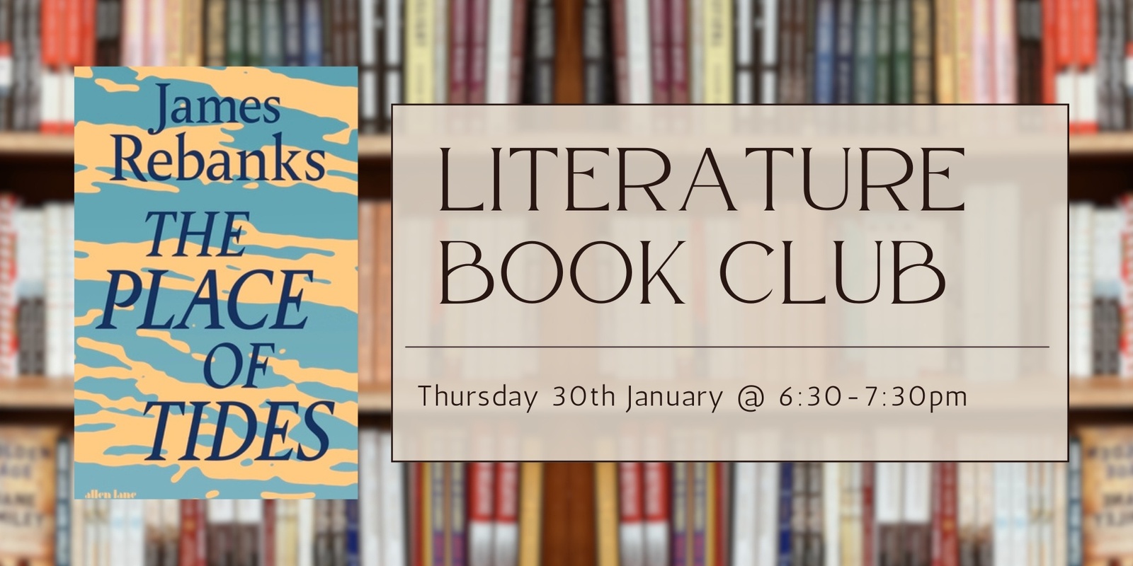 Banner image for Literature Book Club January